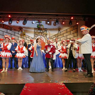 Karneval in Naumburg - Inthronisierung von Prinzessin Nadine I.