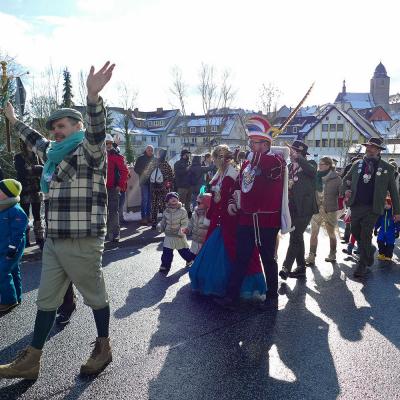 Impressionen vom Rosenmontagsumzug 2026 in Naumburg