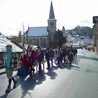 Impressionen vom Rosenmontagsumzug 2026 in Naumburg