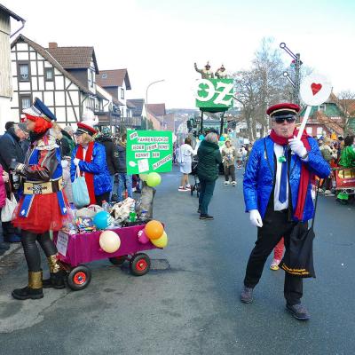 Impressionen vom Rosenmontagsumzug 2026 in Naumburg