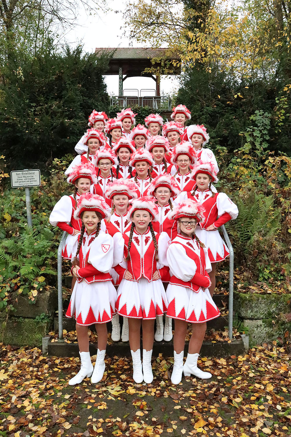 Die Juniorengarde der NKG