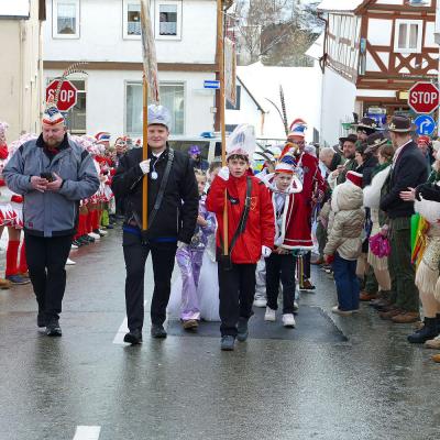 Rathaussturm am Rosenmontag 2026 in Naumburg