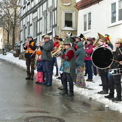 Rathaussturm am Rosenmontag 2026 in Naumburg