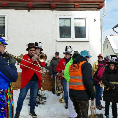 Rathaussturm am Rosenmontag 2026 in Naumburg