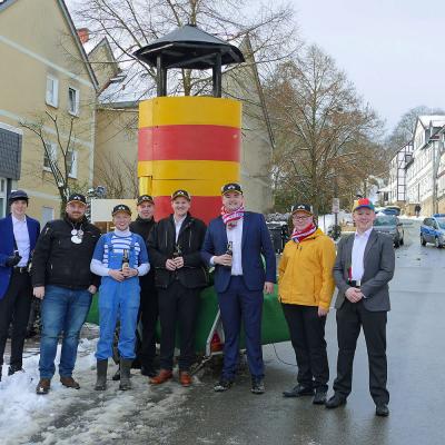 Rathaussturm am Rosenmontag 2026 in Naumburg