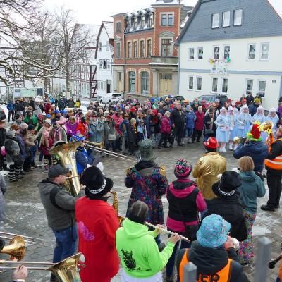 Rathaussturm am Rosenmontag 2026 in Naumburg