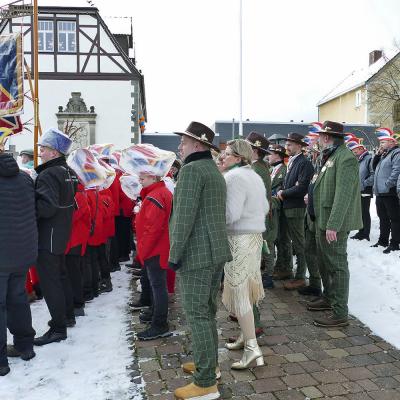 Rathaussturm am Rosenmontag 2026 in Naumburg