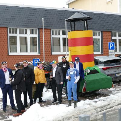 Rathaussturm am Rosenmontag 2026 in Naumburg